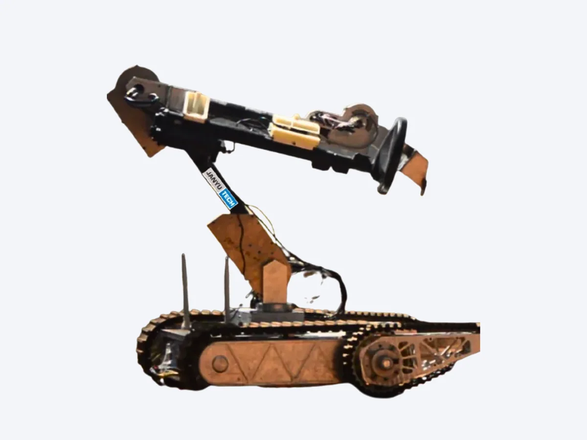 Crawler with Robotic Arm All Terrain