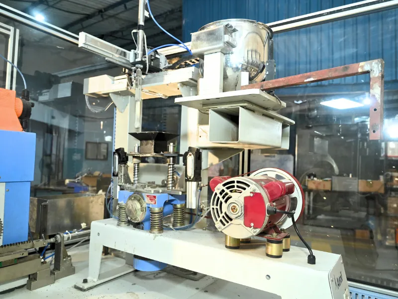 Robotic Cement Cube Making Physical Lab