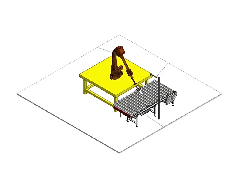 Robotic Ingot Dross Skimming System