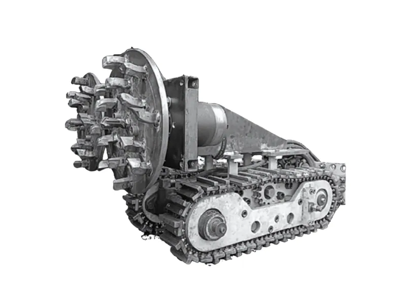 Rotary Kiln Internal Coating Robotic Removal System