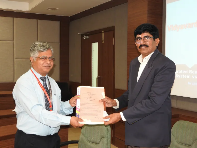 MoU with VCET College, Vasai