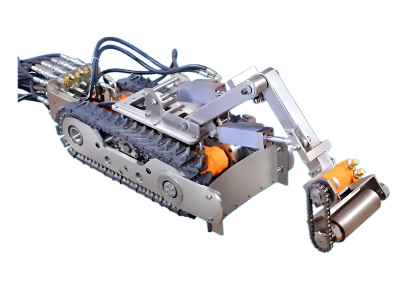 Crude Storage Tank Sludge Cleaning (ATEX Certified Robot)